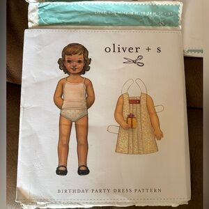 Oliver + S Sewing Paper Patterns Lot